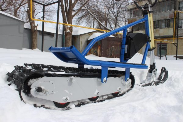 Electric snowbike_blue_2