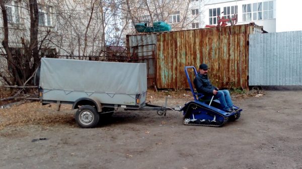 Мини трактор вездеход_4