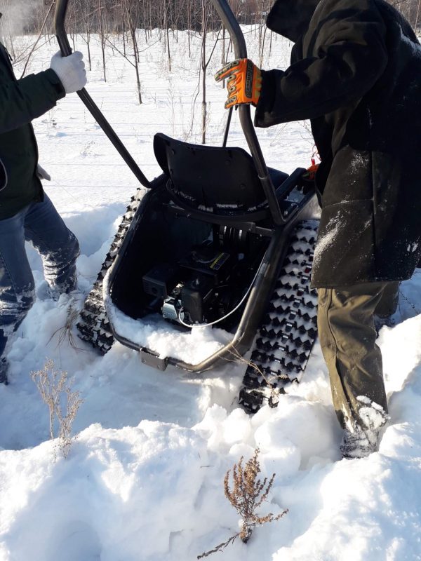 Коммунальный мини трактор 2_9