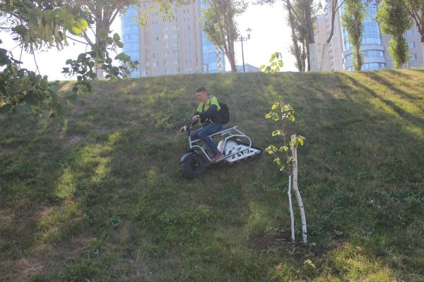 Гусеничный электро вездеход_sandbike_1