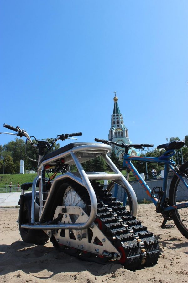 Гусеничный электро вездеход_sandbike_22