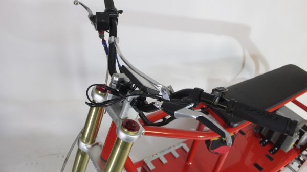 Электрический вездеход_сноубайк_electric atv_tracked vehicle_snowbike_8