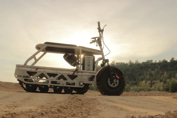 Электро вездеход_электро снегоход_сноубайк_самоделка_7