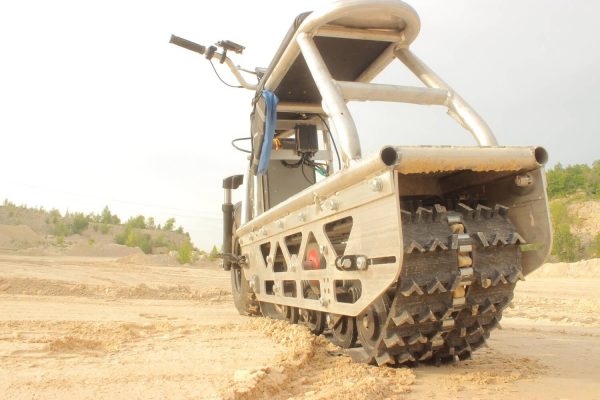 Электро вездеход_электро снегоход_сноубайк_самоделка_8