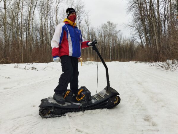 Электро сноуборд_электро мотосноуборд_электрический мото сноуборд_electric snowboard_motosnowboard_2