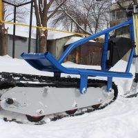 Electric snowbike_blue_2