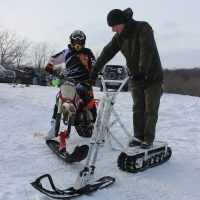 Electric snowbike_white_2