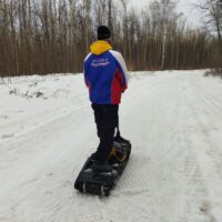 Электро сноуборд_электро мотосноуборд_электрический мото сноуборд_electric snowboard_motosnowboard_1